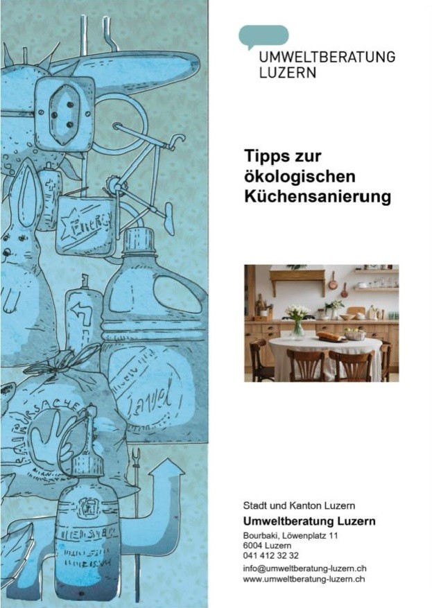 Titelblatt Tipps zur ökologischen Küchensanierung