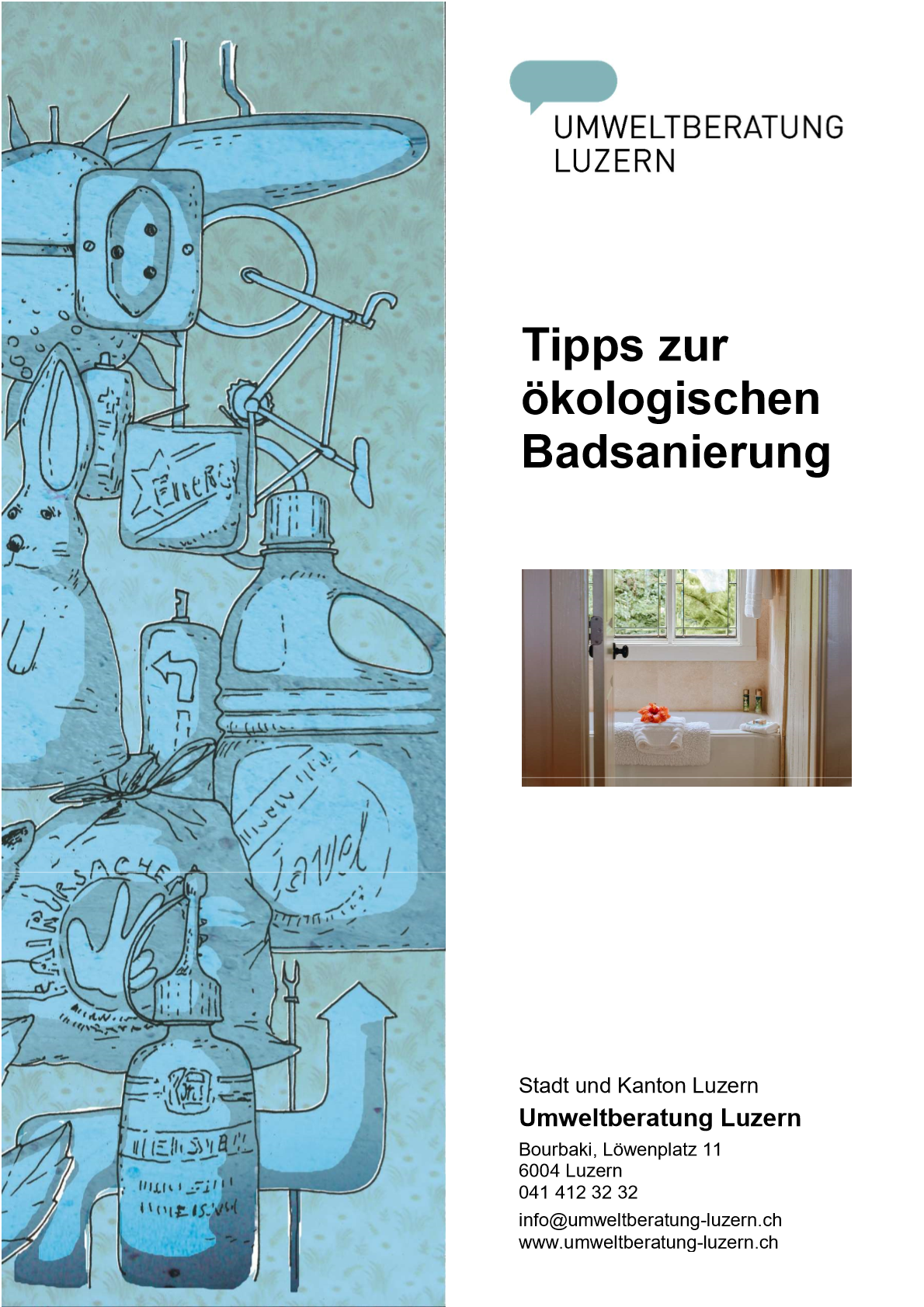 Titelblatt Tipps zur ökologischen Badsanierung
