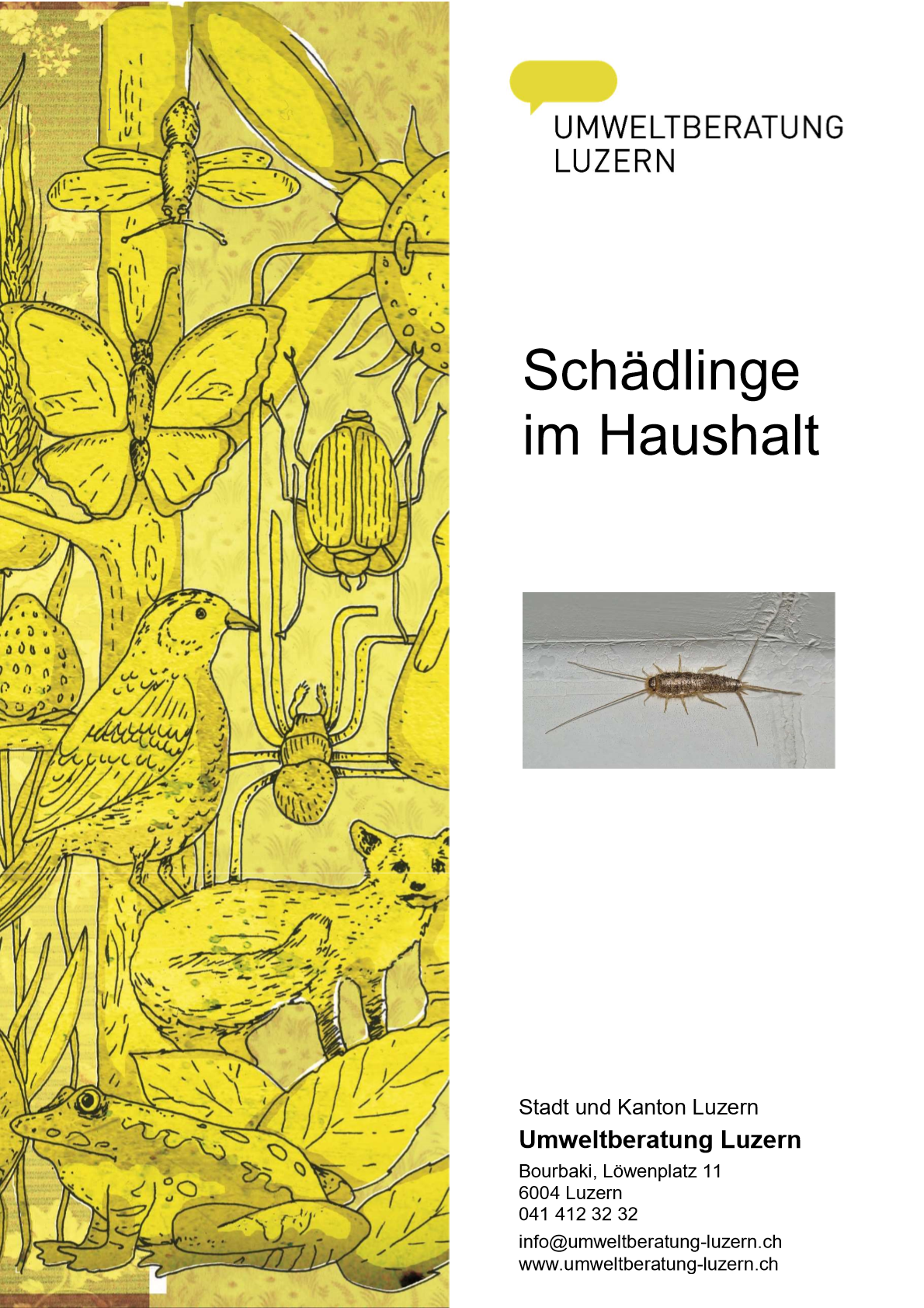 Titelblatt Schädlinge im Haushalt