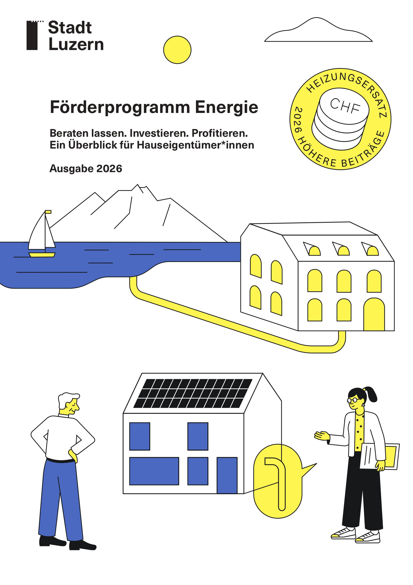 Titelblatt Förderprogramm 2026 LU