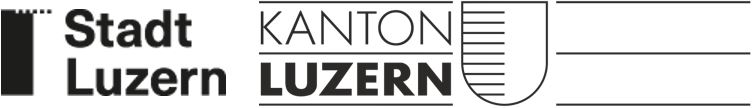 Logos der Stadt und des Kantons Luzern