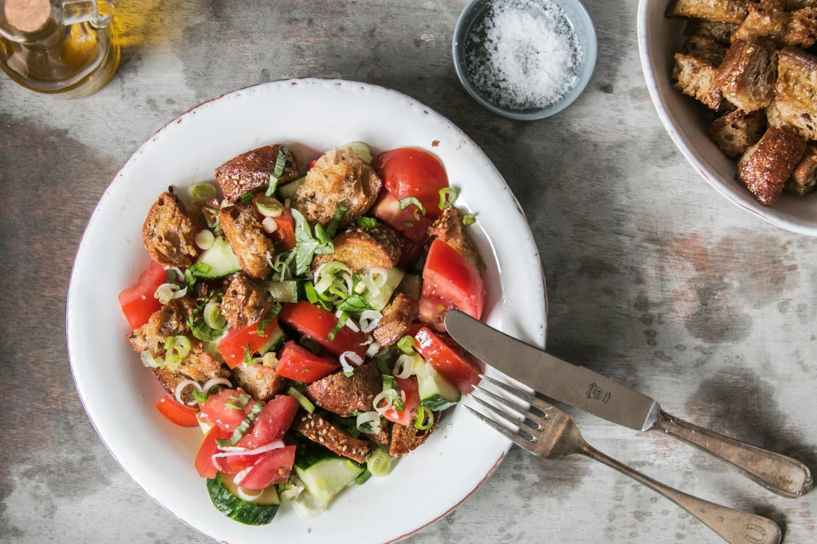 Toscanischer Brotsalat