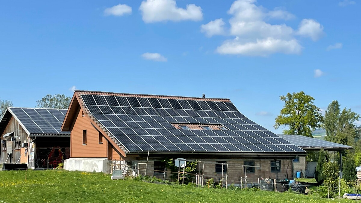 Solardach Bauernhof Seetal, Baldegg