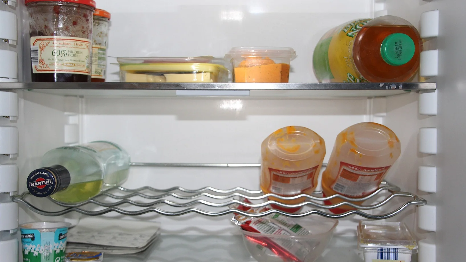 Lebensmittel im Kühlschrank