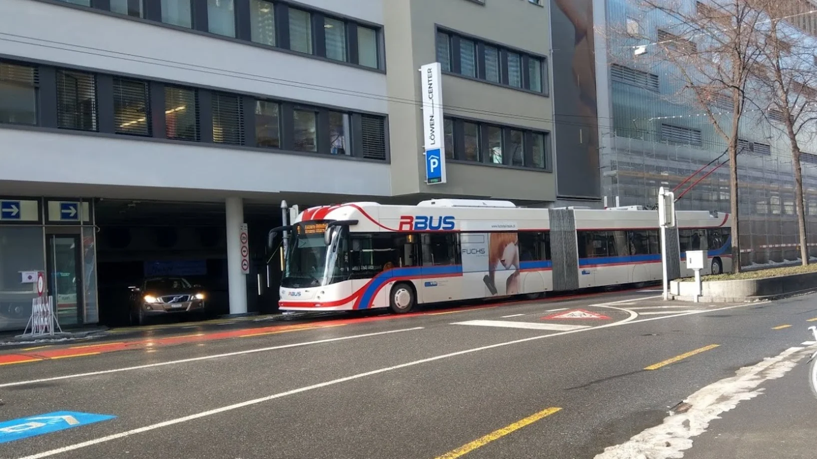 VBL Linie 1, neu bis Ebikon Fildern
