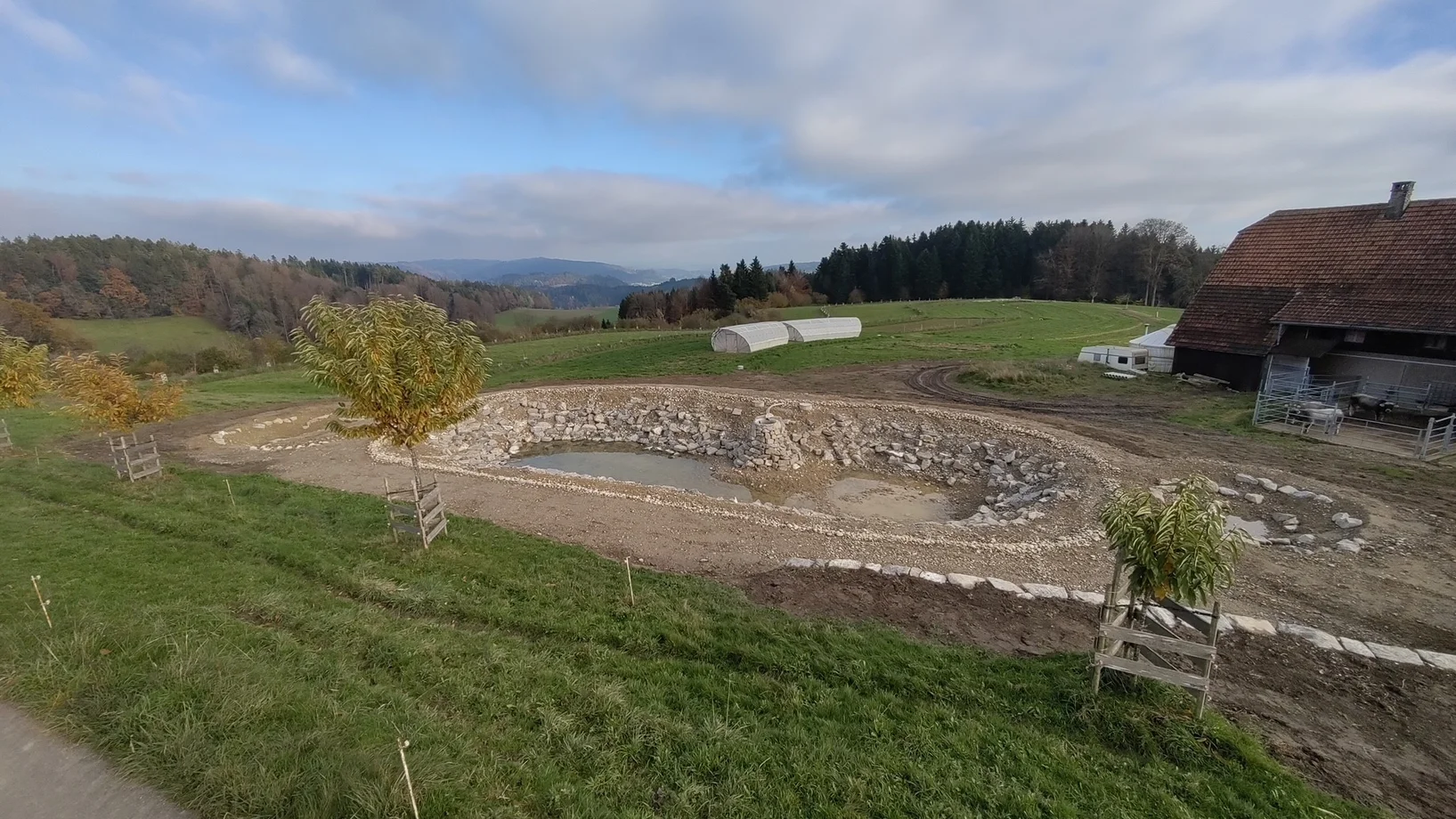 Wassermanagement auf dem katzhof