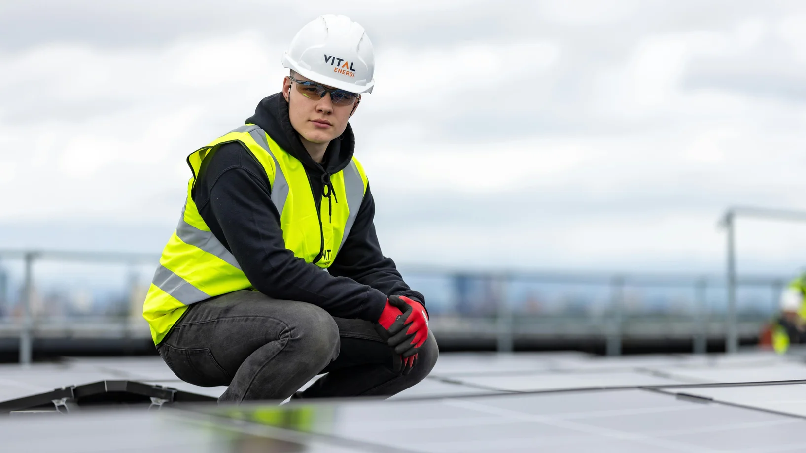 Man on a building site