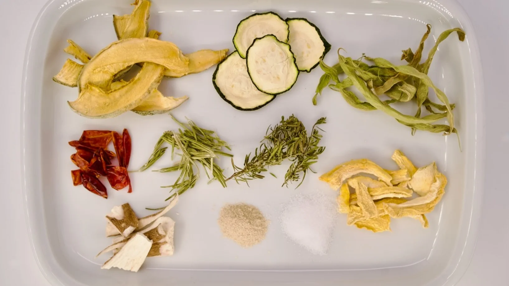 verschieden Gemüse und Reste