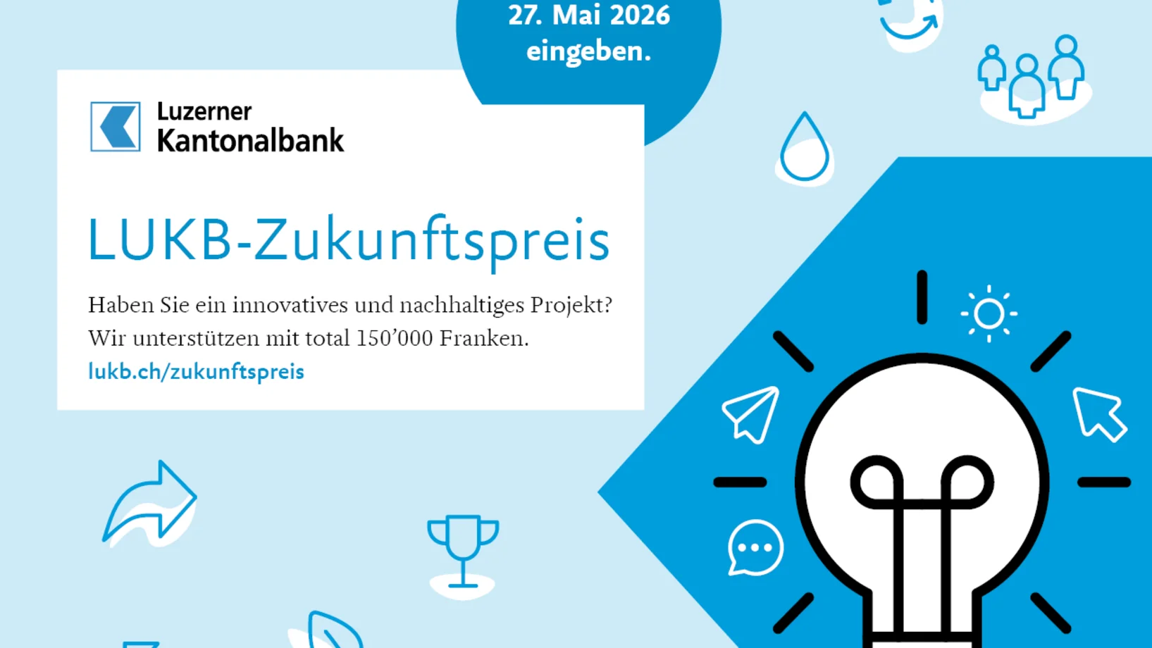 Flyer LUKB-Zukunftspreis