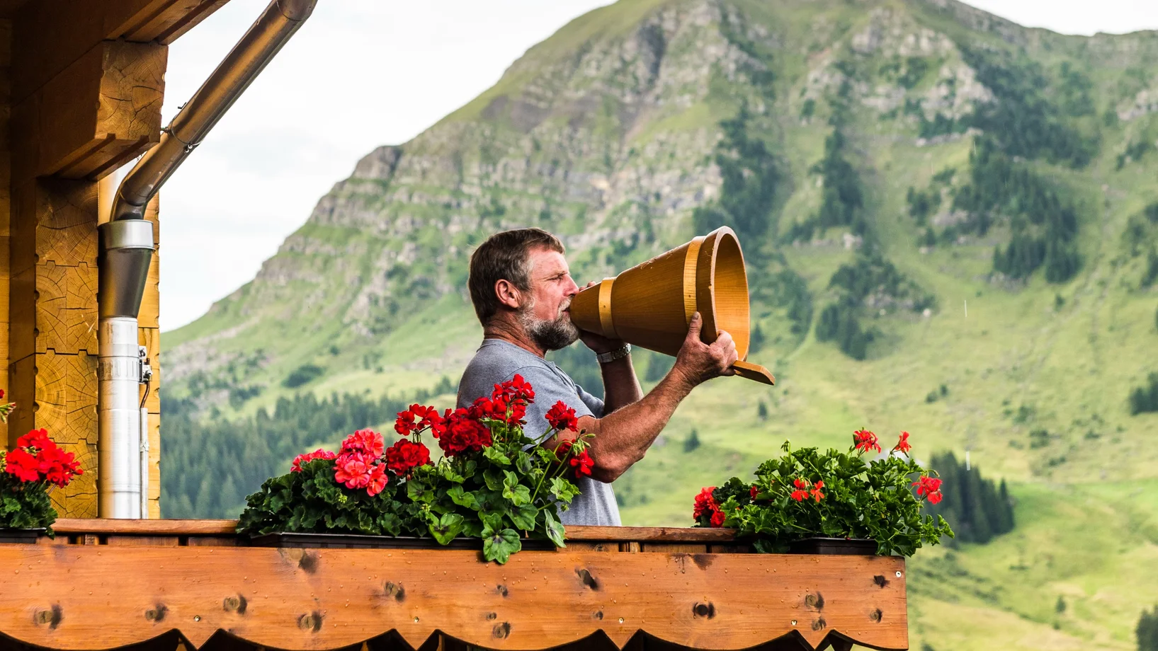 Wandererlebnis mit Alpidylle