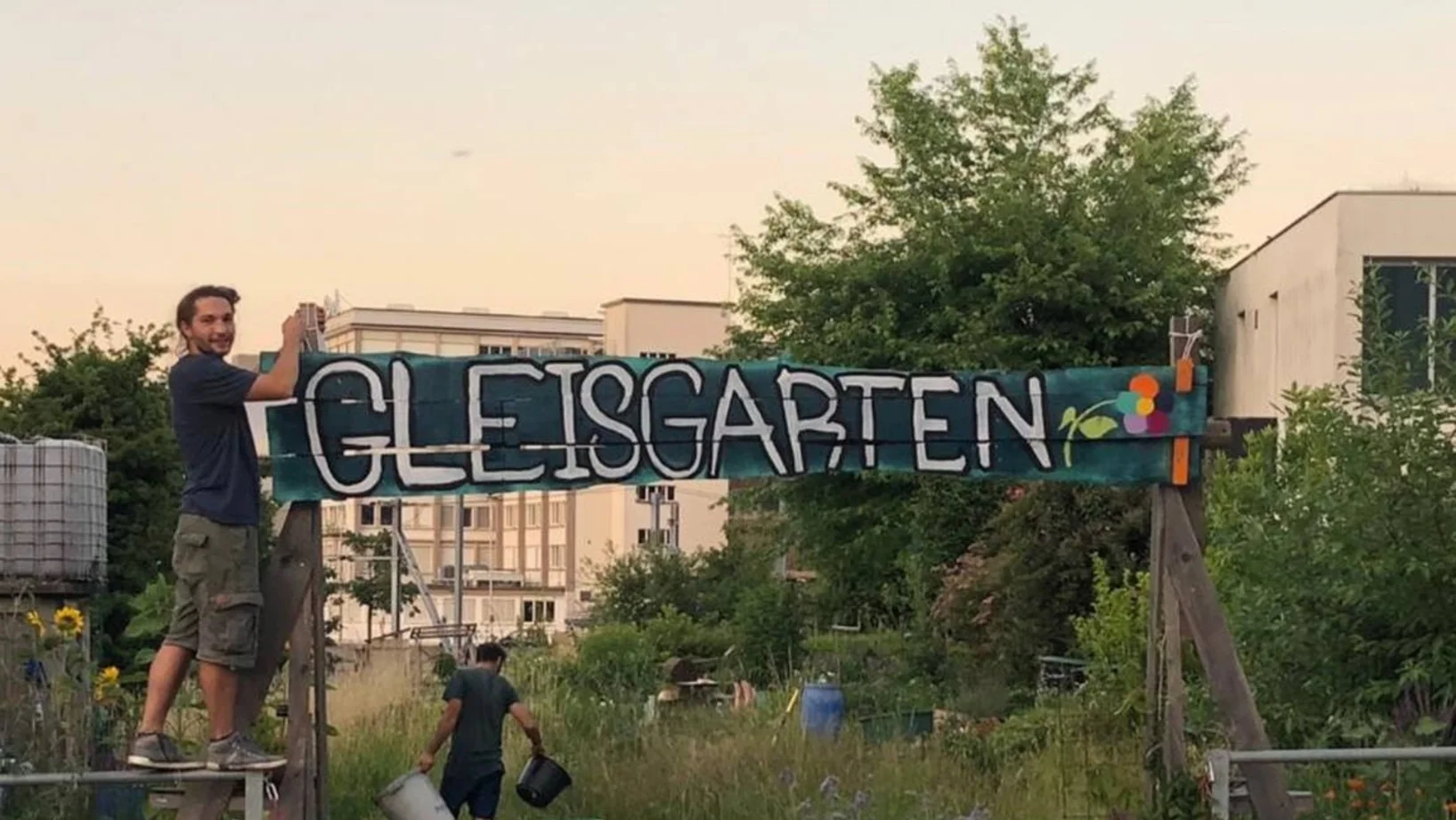 Gleisgarten beim Neubad Luzern