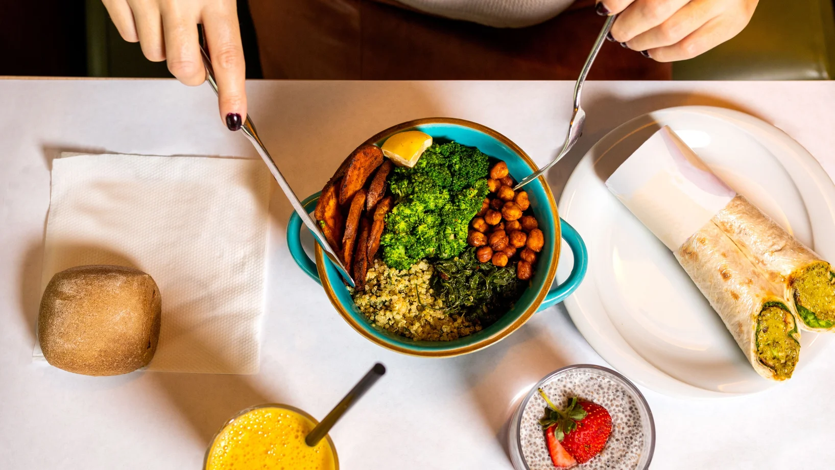 Veganes Essen