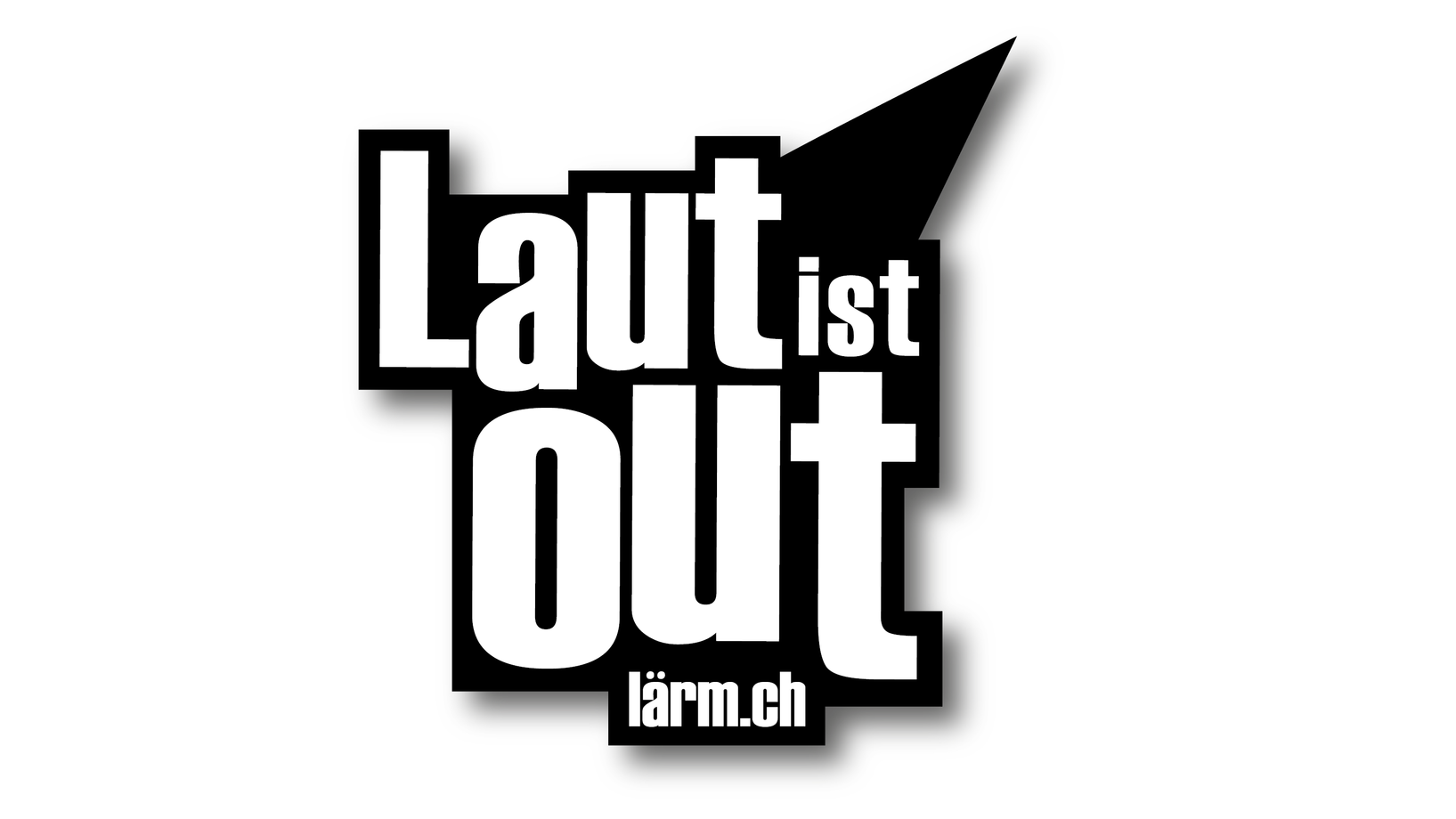 Sticker "Laut ist out" - Leise fahren in!