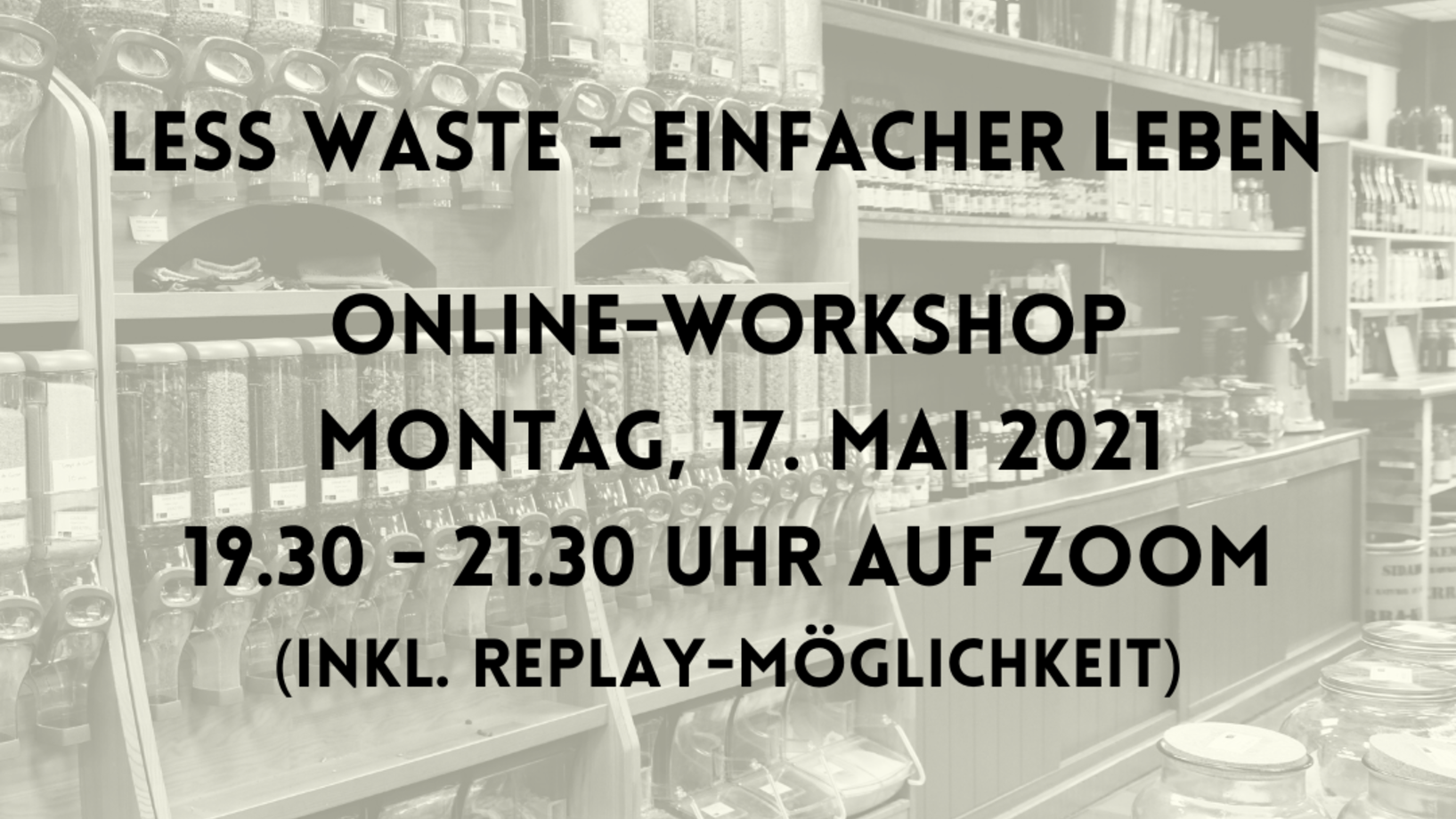 less waste Workshop