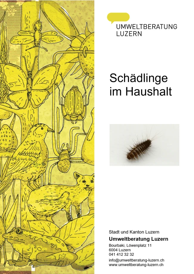 Titelblatt Schädlinge im Haushalt