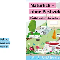 Der Pestizideinsatz auf befestigten Flächen ist verboten.