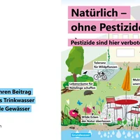 Der Pestizideinsatz auf befestigten Flächen ist verboten.